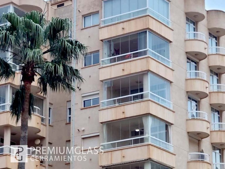 cerramientos de balcones en Calpe